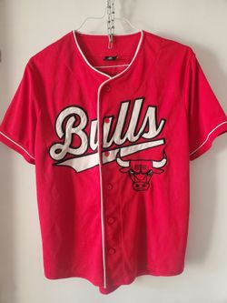 Chicago Bulls Jersey Red Large