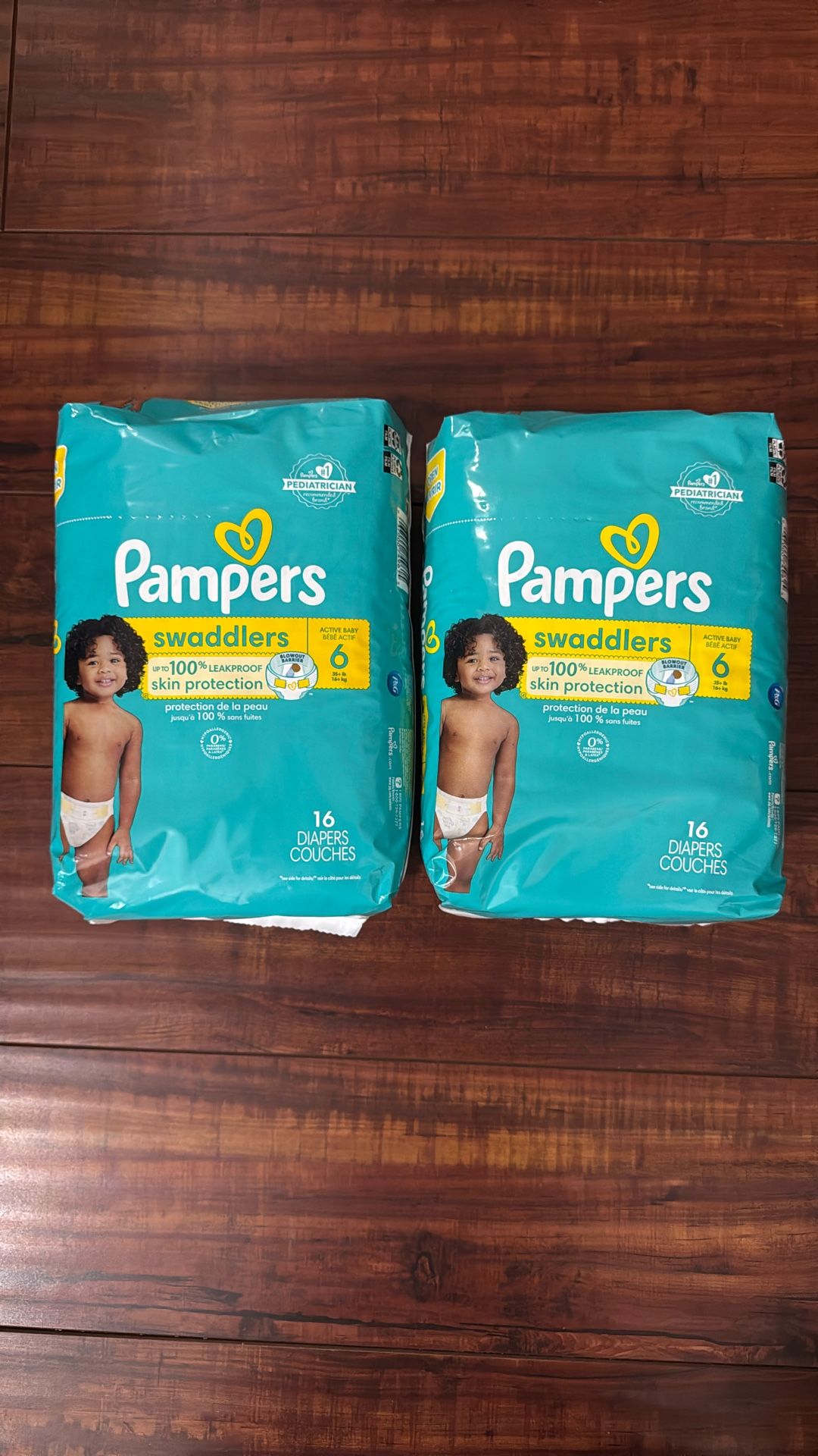 PAMPERS Swaddlers Disposable Diapers: Size 6; 16 Count Each (2 For $16)