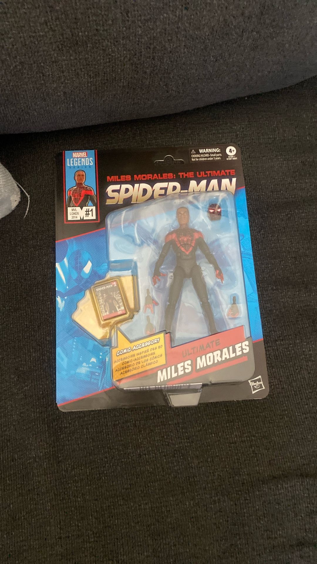 Marvel Legends Ultimate Miles Morales Mini Comic Series Figure