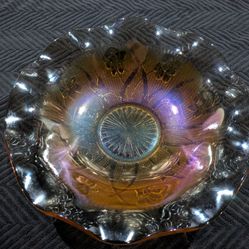 VINTAGE IRIDESCENT BOWL