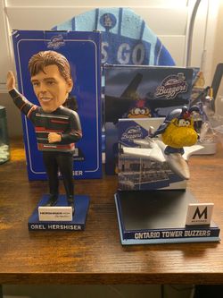 Ontario Tower Buzzers Hershiser, Maverick Bobblehead