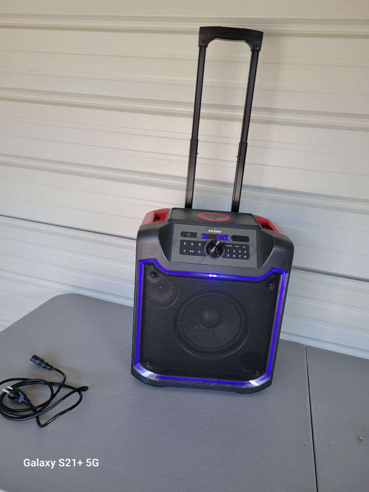 Ion Bluetooth Speaker Rechargeable