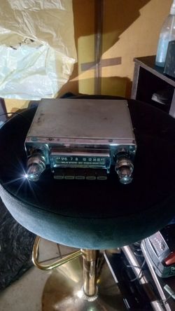 Vintage Car Radio