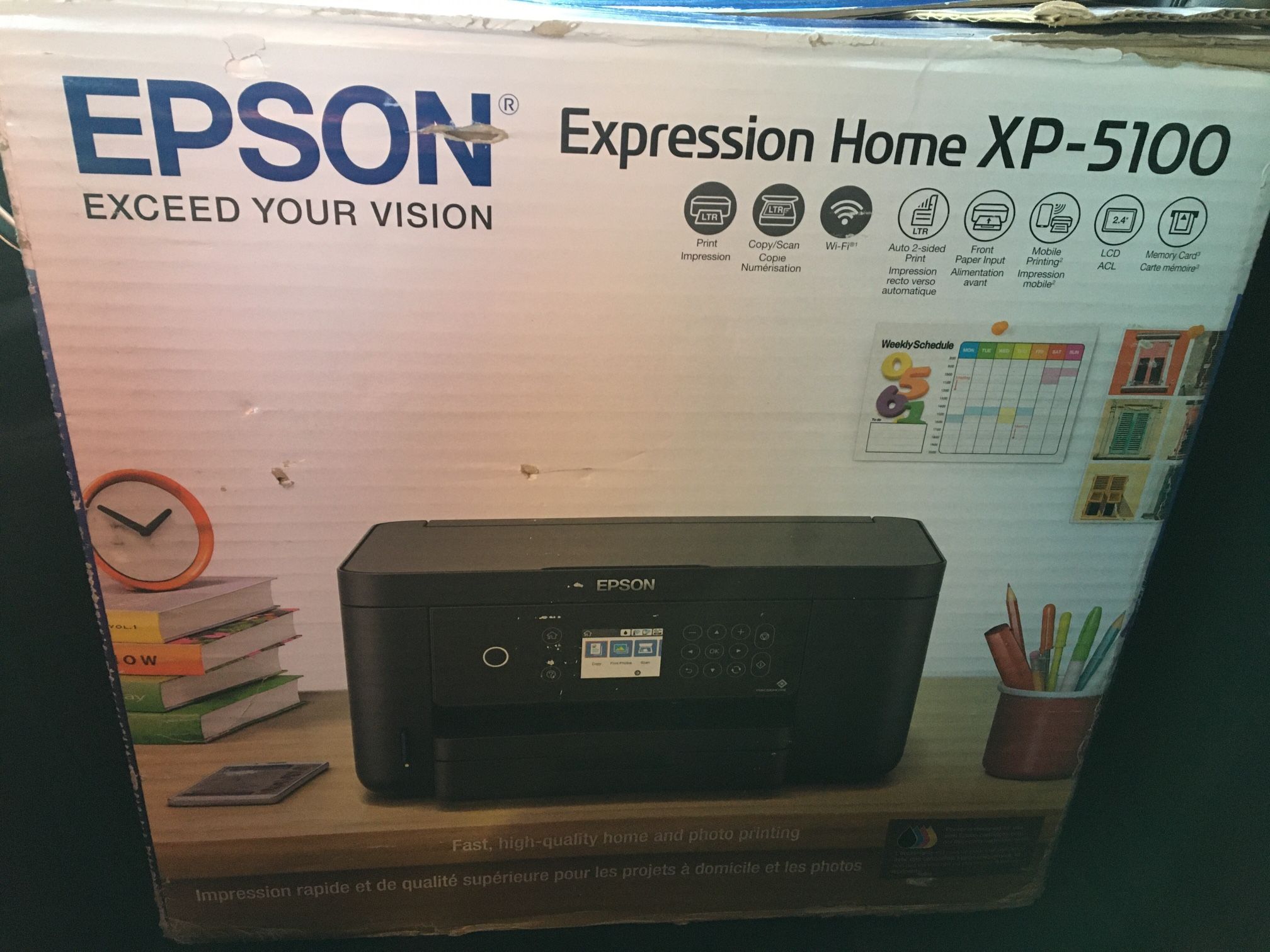 Printer And A Scanner
