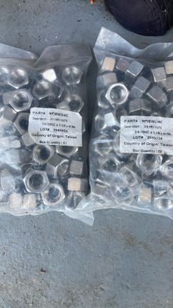 Stainless Steel 316 3/4-10mc Hex Nuts 