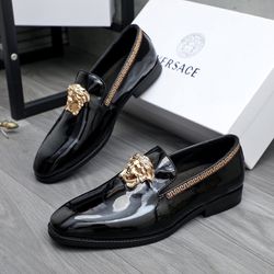 Versace Men’s Leather Shoes With Box 2026 New