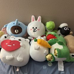 Cute New Plushies With Tag . Sold Separately.