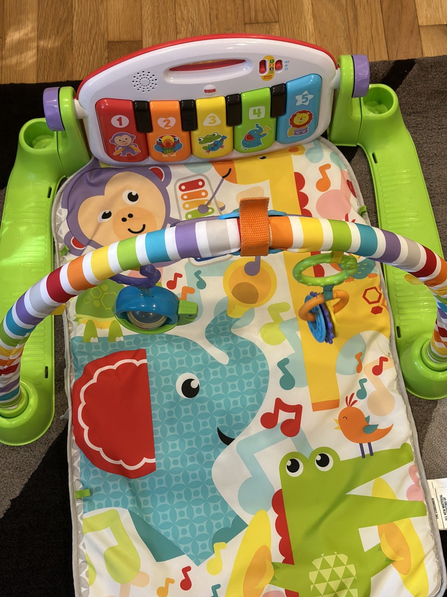Fisher Price Deluxe Kick And Play Piano Gym Play Mat