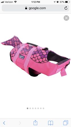 Swimming vest adjustable life jacket for dogs size S