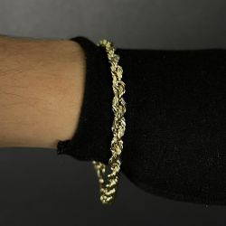 Solid 14K Gold Bracelet