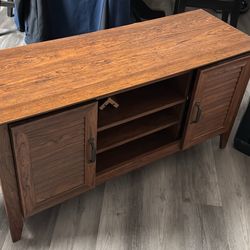 Wooden Entertainment Center 