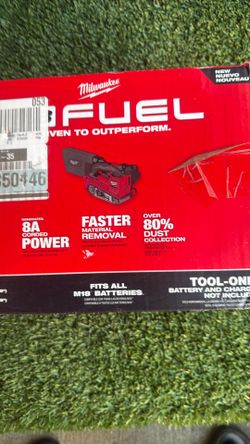 Milwaukee Fuel M18 FUEL 18-Volt Lithium-Ion Cordless Belt Sander (Tool-Only)