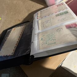 Covers And First Day Of Issue Stamp Álbum