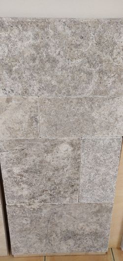 Silver Travertine Pavers