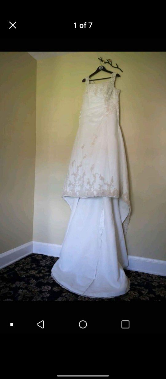 Wedding Gown. 