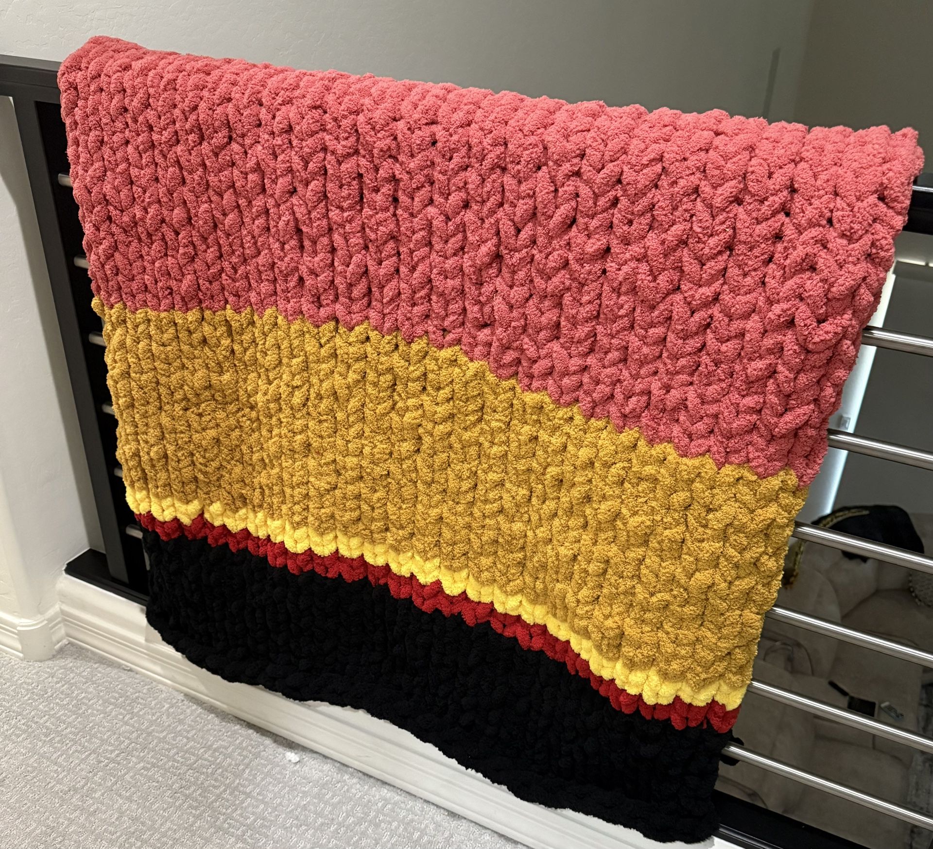 Completely Handmade , New Style fiery Blanket