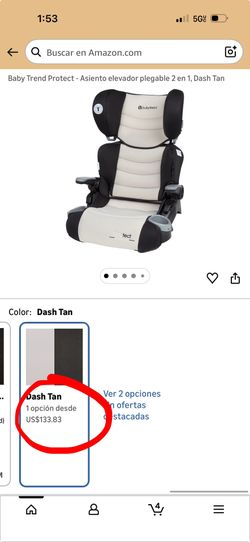 Brand New Baby Trend Protect - Folding booster seat 2 in 1