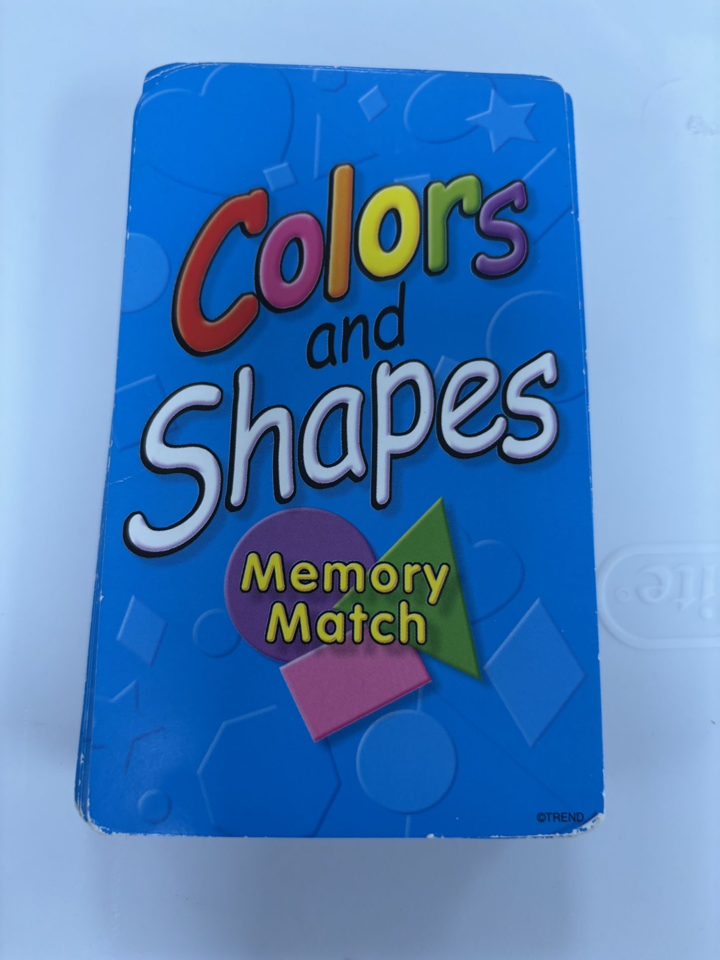 Colors And Shapes Memory Game