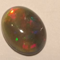 0.74 Play Of Color Crystal Opal All Natural Untreated Gemstone 