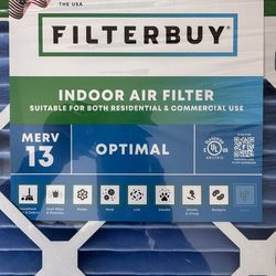 Indoor🧼🫧Air Filter  16x 16x 1