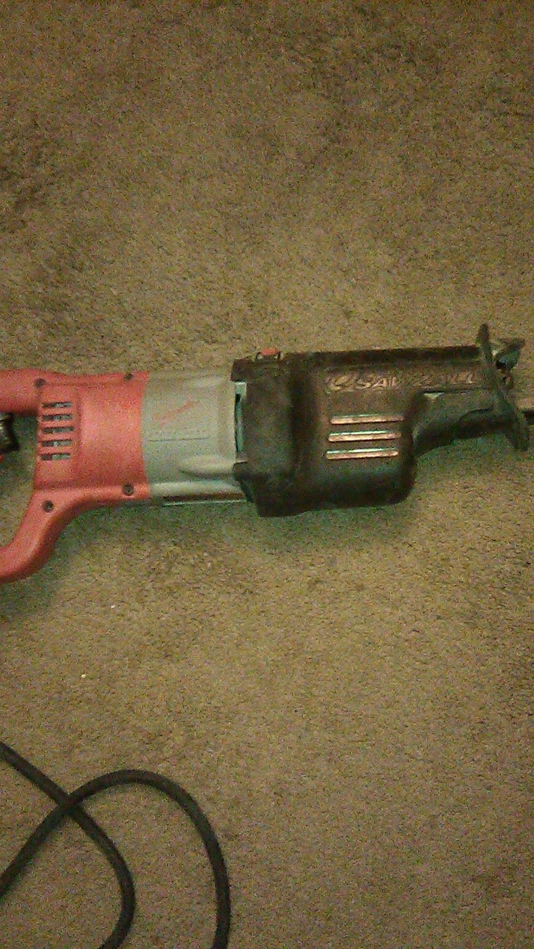 Milwaukee heavy duty sawzall