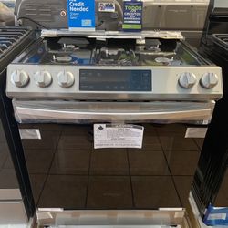 Samsung Slide In Gas Stove CA