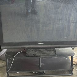 55 Inch Flat Screen With Stand