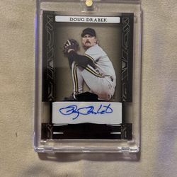 2024 Leaf Sports Heroes 1/2 Doug Drabek Autographed 