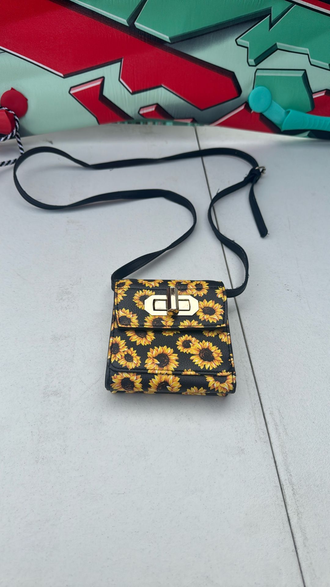 Wallet With Shoulder Strap