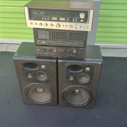 Sansui  7070, Sansui  Se-9, Yamaha  C-4, Jbl  Lsr32, All for  1000$