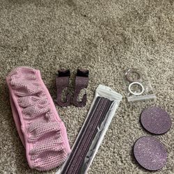Pink Bling Car Accessories 