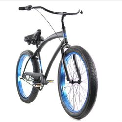 AZF CRUISER BIKE  COBRA- 3 SPEED-MATTE BLACK 