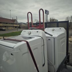 ➡️CHECK THESE OUT! 4.5 cu. ft. Top Load Washer with Impeller, Vibration Reduction and 7.2 cu. ft. Dryer Set