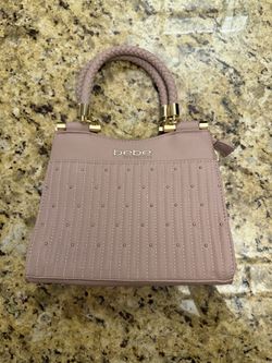 Bebe structured Satchel in pink