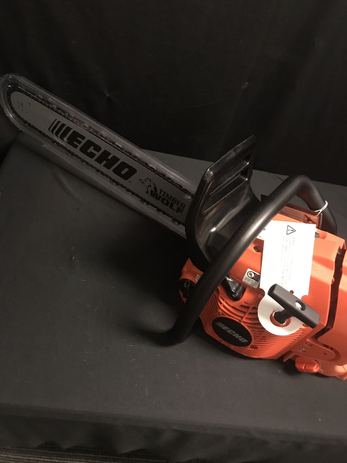 Echo Timberwolf chainsaw