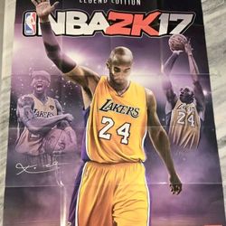 Kobe Bryant 2K Poster 