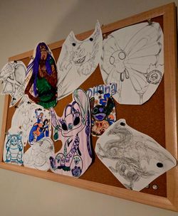 Hand drawn Art sale