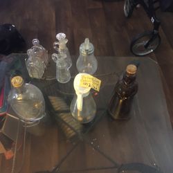 Vintage Syrup Bottles 