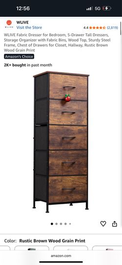 Fabric dresser NEW IN BOX