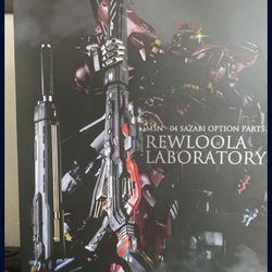 bandai Metal Structure MSN-04 Sazabi Exclusive Optional Parts Rewloola Laboratory