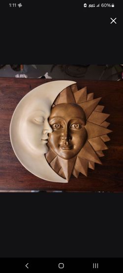 Celestial sun moon