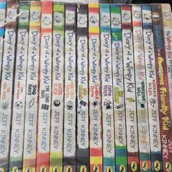 Diary Of A Wimpy Kid Book Set... SEALED 