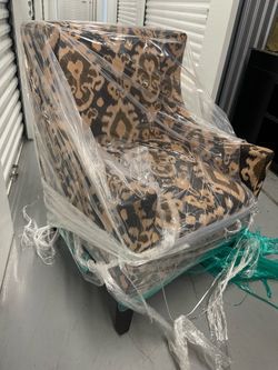 Muti-Brown colored Accent chair