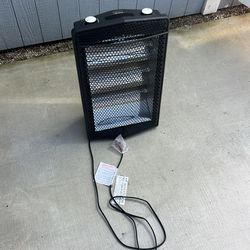 Space heater, electric