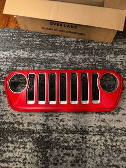 Front Grille for a 2018-2026 Jeep Wrangler or Jeep Gladiator