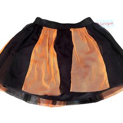 kids Halloween tutu skirt size 6/6x 