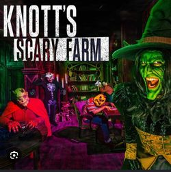 Knotts Scary😱 Farm Opening date 9/17/26