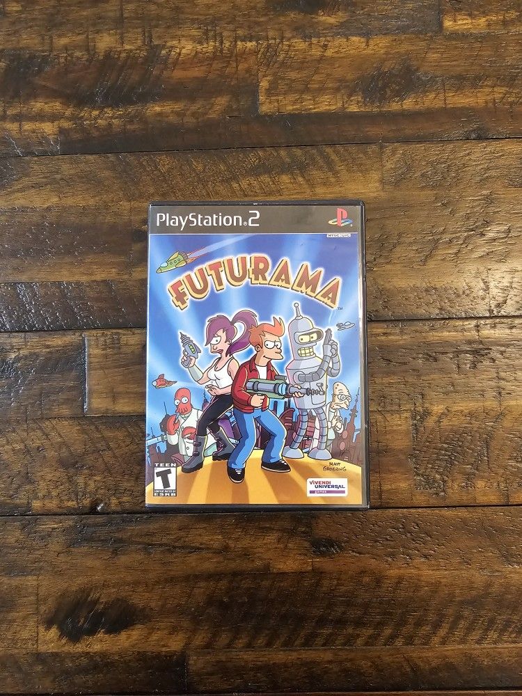 Futurama Ps2 [NTSC] Complete With Registration Card