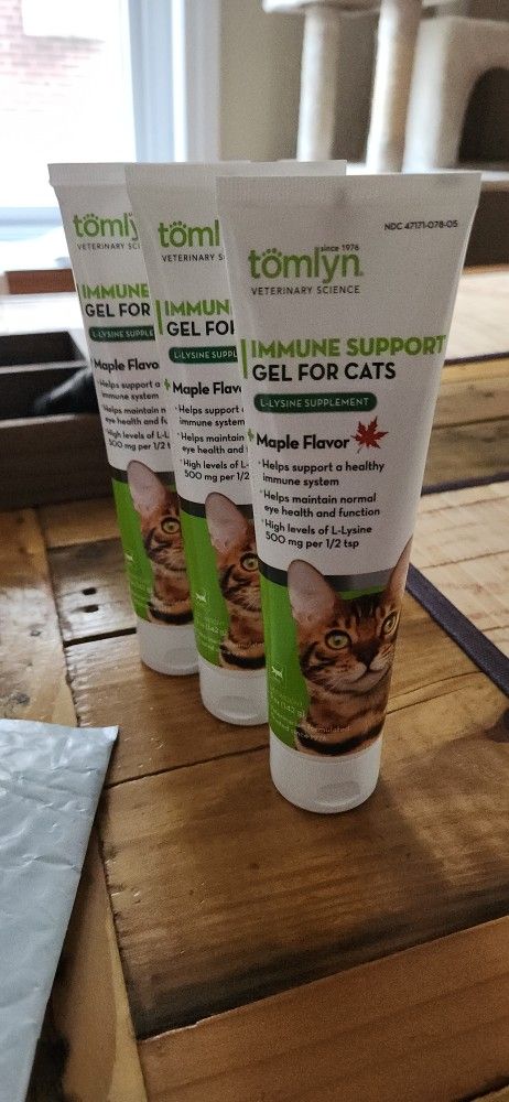 Immune Support Gel For Cats 4 Unopened Bottles
