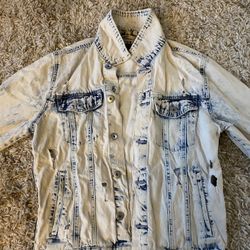 Distressed Denim Jacket